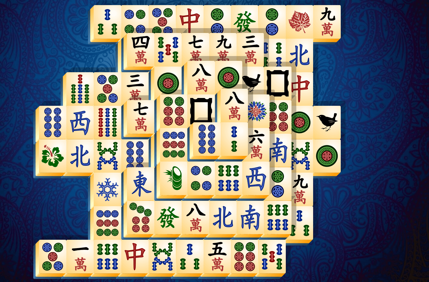 Veiledning i Mahjong for én spiller, trinn 10